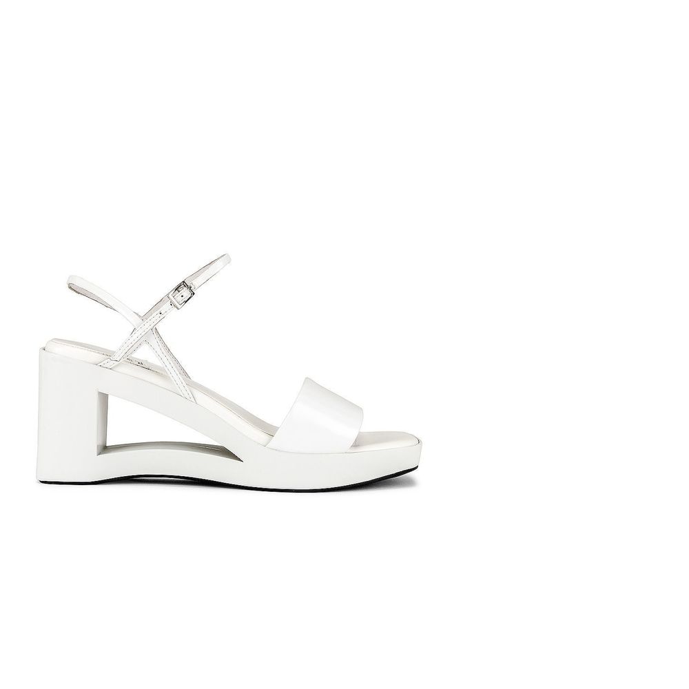 NEW Size 6 Jeffrey Campbell Scoobiedoo Wedge Sandal White Box REVOLVE MSRP $135